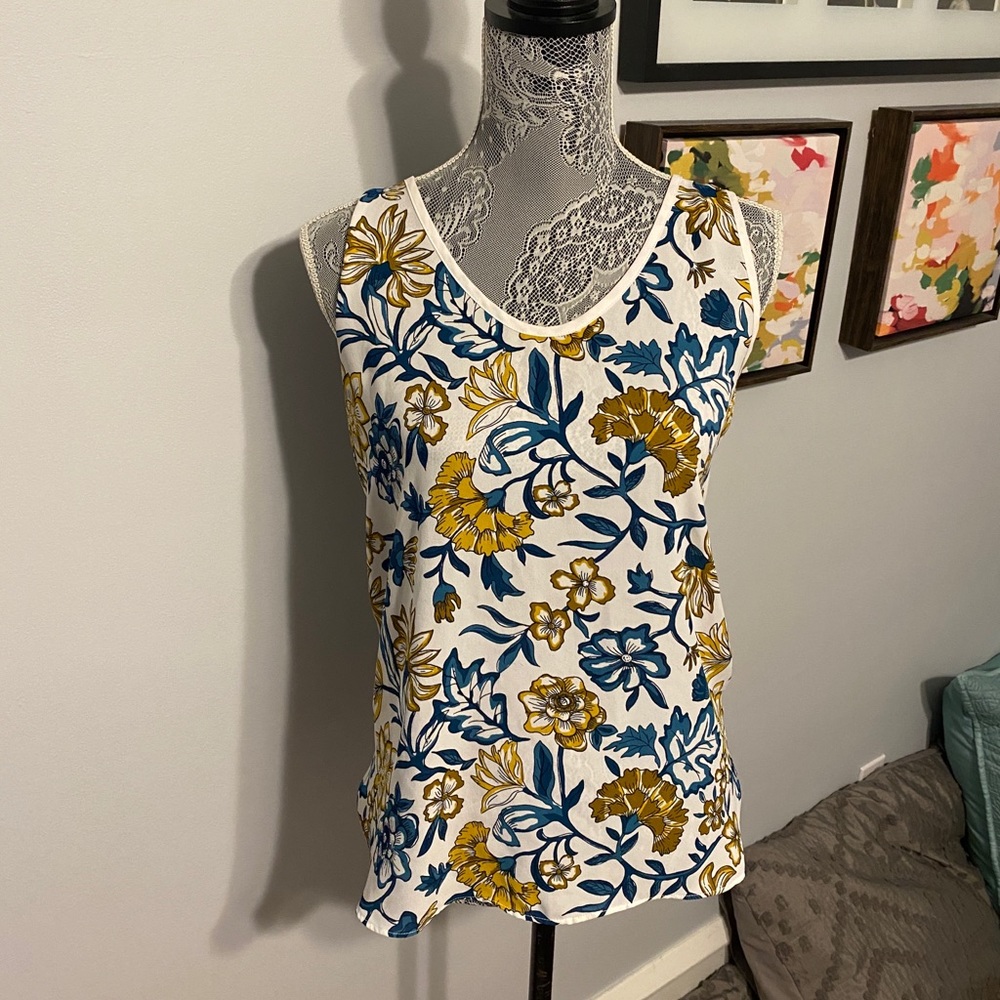 COPY - LOFT floral blouse